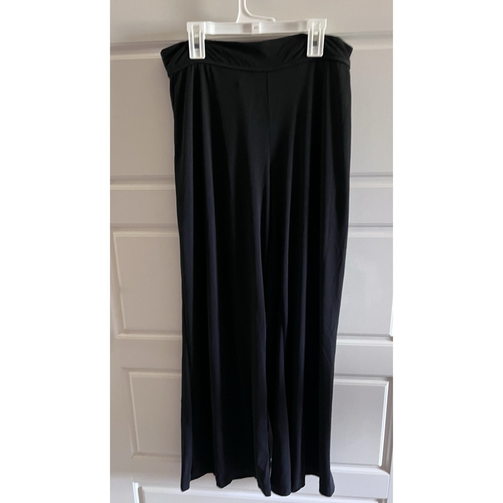 Black Wide Leg Pants Size Medium 3 Dot